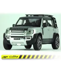 ماکت ماشین فلزی لندرور دیفندر طول 21 سانت صدا و چراغدار ارسال رایگان در ماکت مهر