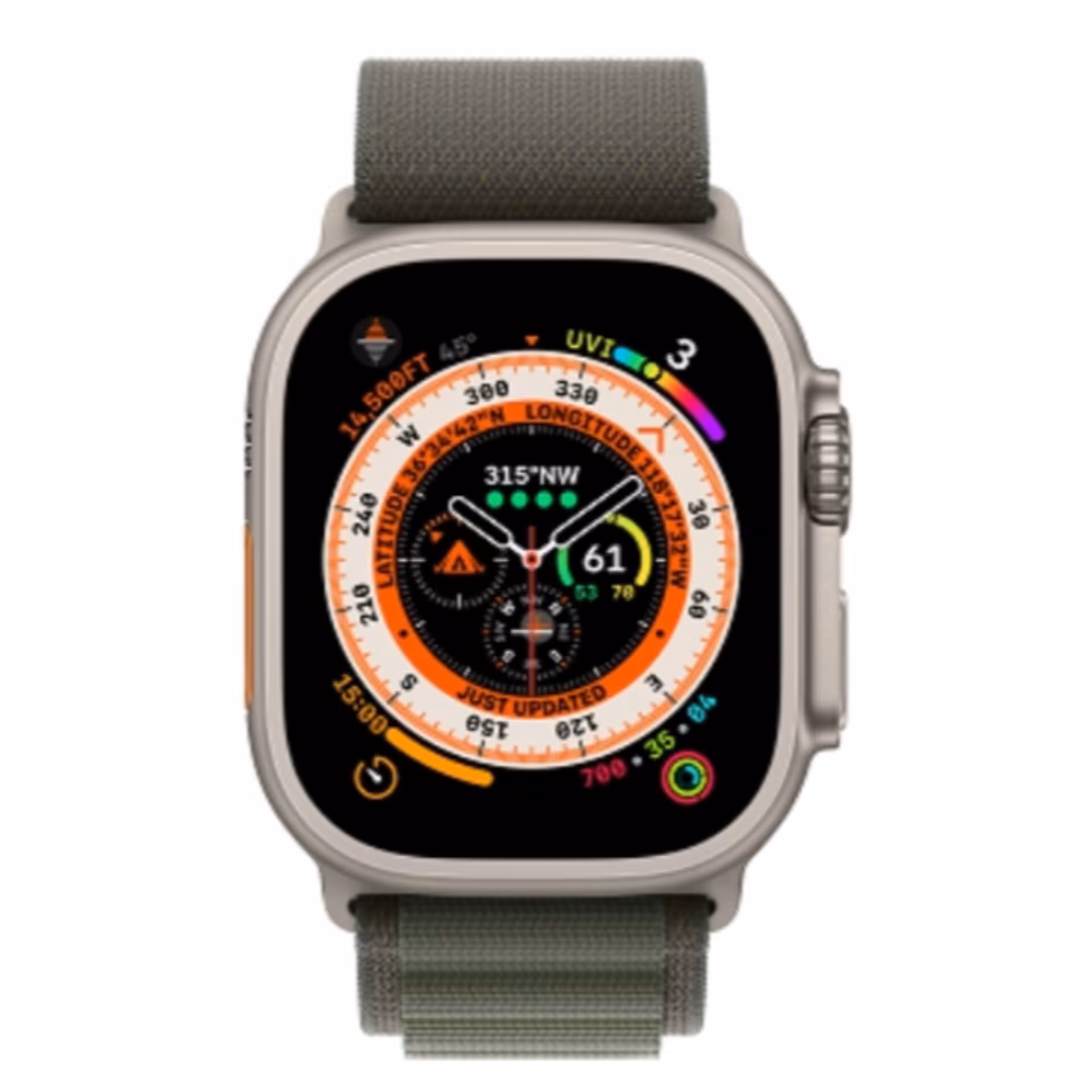 ساعت هوشمند اولترا smart wathch Green ultra