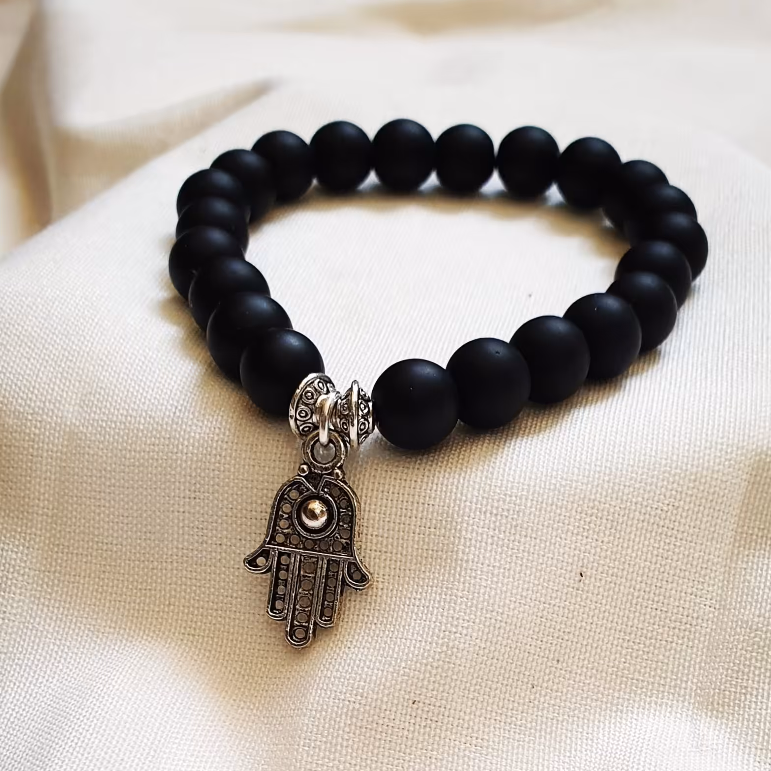 دستبند سنگ مات دست