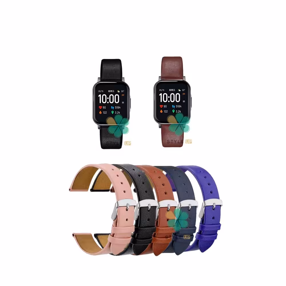 بند ساعت شیائومی Xiaomi Haylou LS02 مدل Fancy Leather