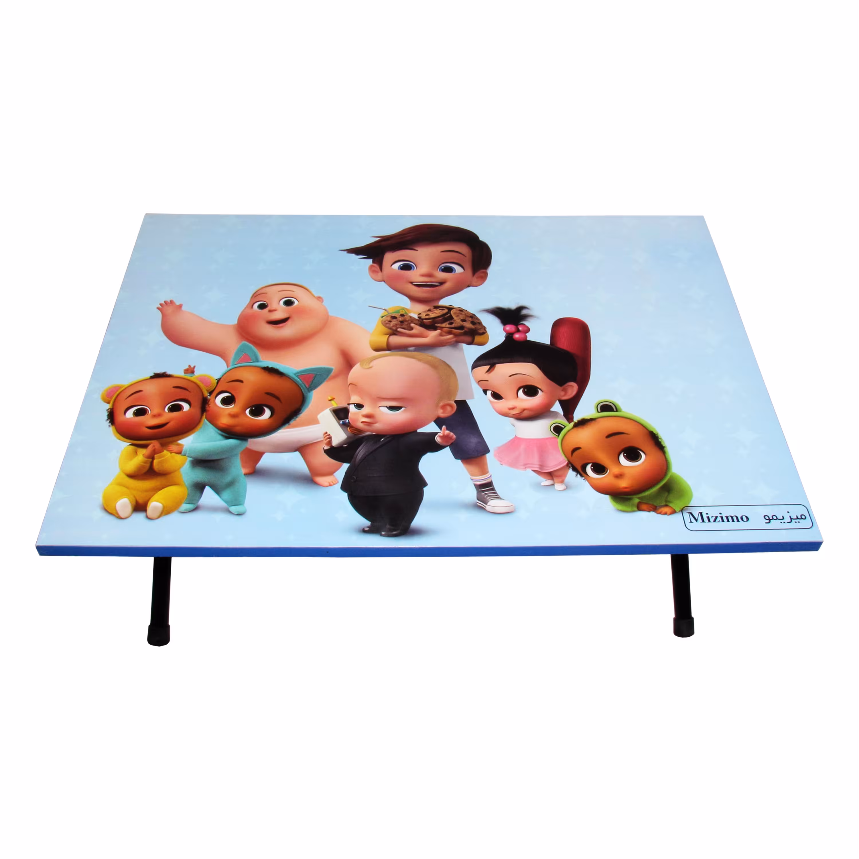 میز تحریر پایه کوتاه میزیمو طرح بچه رئیس کد 3201