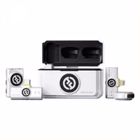 میکروفون یقه ای بی سیم هالی لند (Hollyland Lark M2 Duo Combo (Ivory White