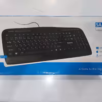 کیبورد برند  سادیتا مدل SK1500 با حروف فارسی رنگ مشکی 