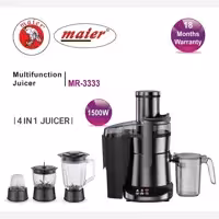 آبمیوه گیر 4کاره مایر مدل 3333 لطفا قبل ازثبت روزانه موجودی وقیمت بگیرید