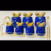 پاسماوری 7 پارچه استند دار پاپیون 