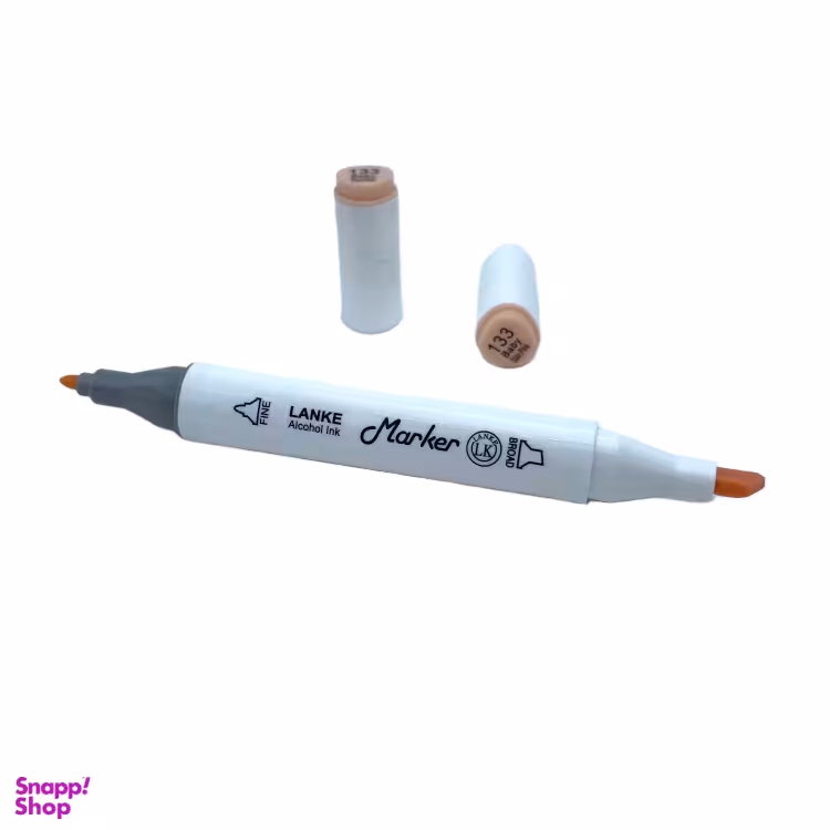 ماژیک راندو دو سر لانک رنگ Baby Skin Pink کد 133