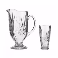 ست پارچ و لیوان 7 پارچه مدل خورشیدی