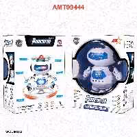 ربات روبوکوپتر آدم آهنی موزیکال چراغدار باتری خور AMT