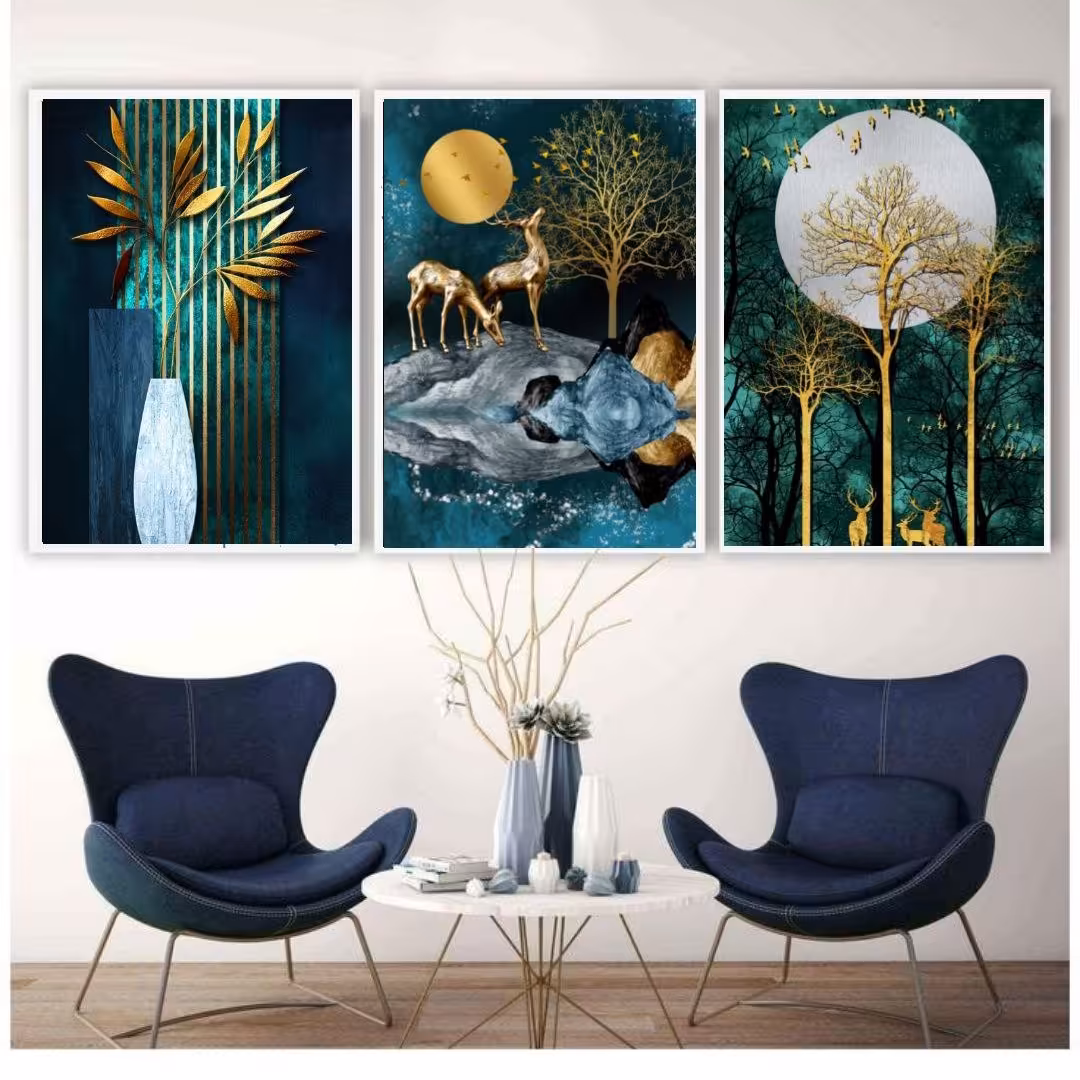 تابلو دکوراتیو 3تیکه کد 0066