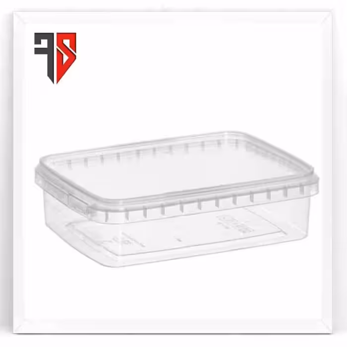 ظرف یکبار مصرف مایکروویوی 666 طب با درب (150عددی) - مرکز فروش ملزومات کافه رستوران فرزان