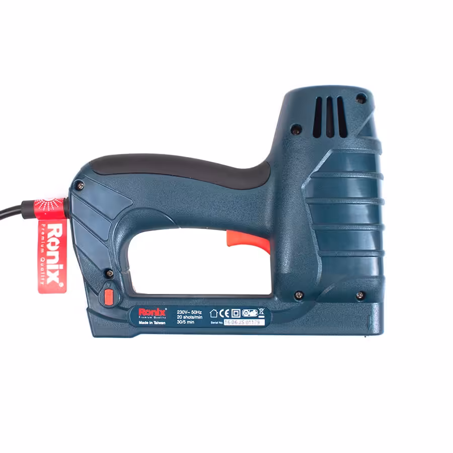 منگنه کوب و میخ کوب برقی ساخت تایوان رونیکس مدل 7514