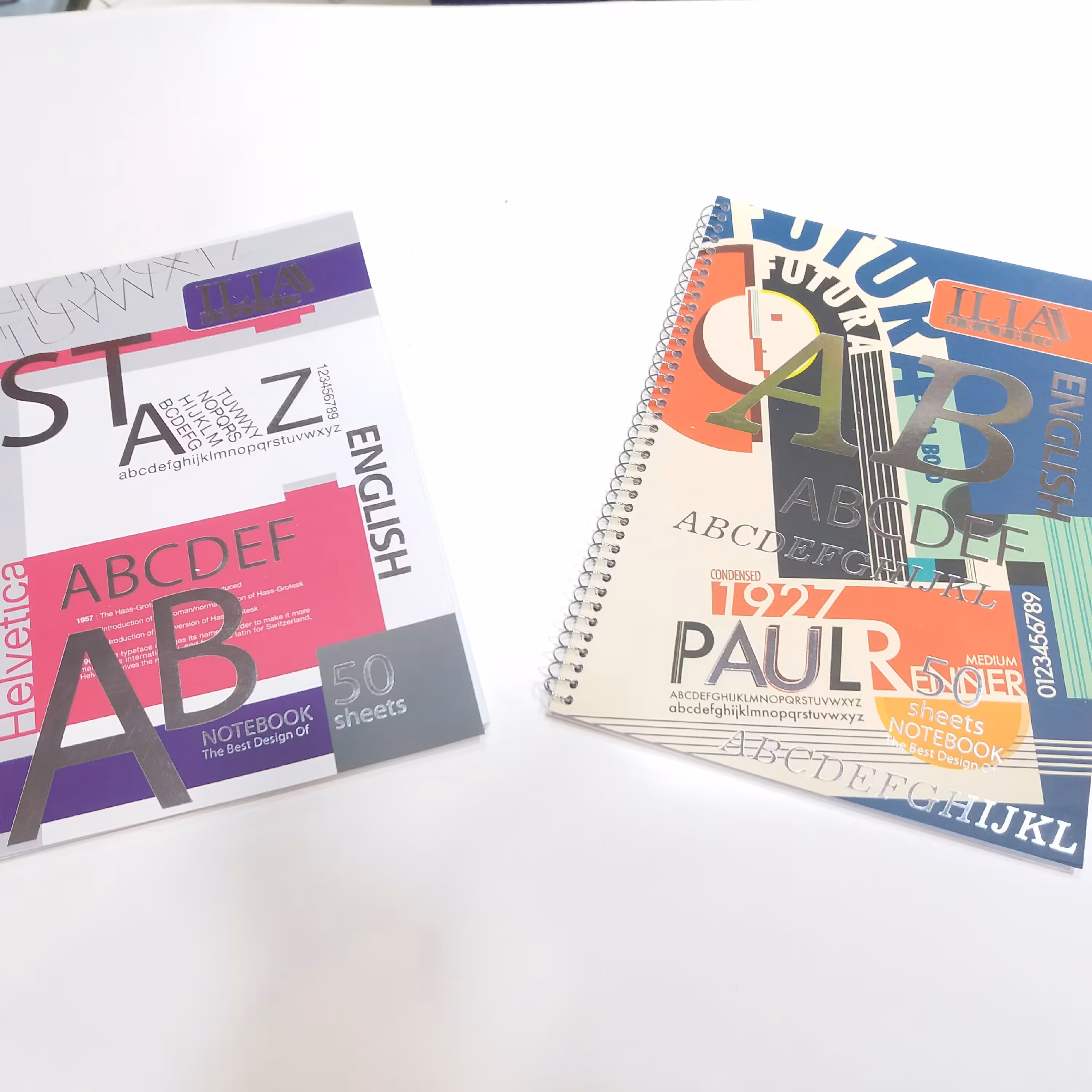 دفتر 50 برگ دوخط ایلیا سیمی