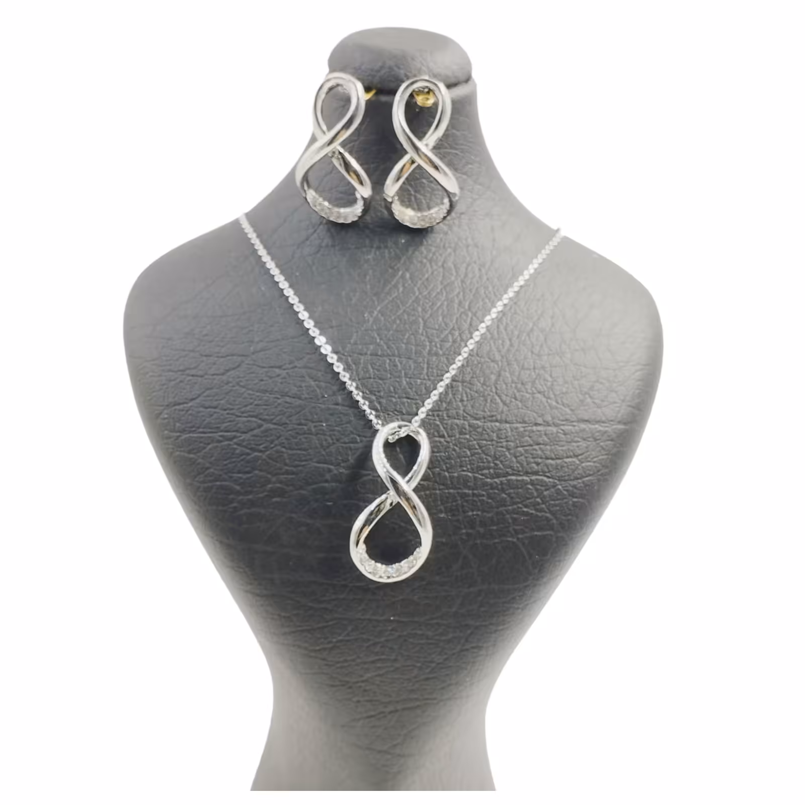 نیم ست طرح بی نهایت سیلور رنگ ثابت طراحی زیبا 