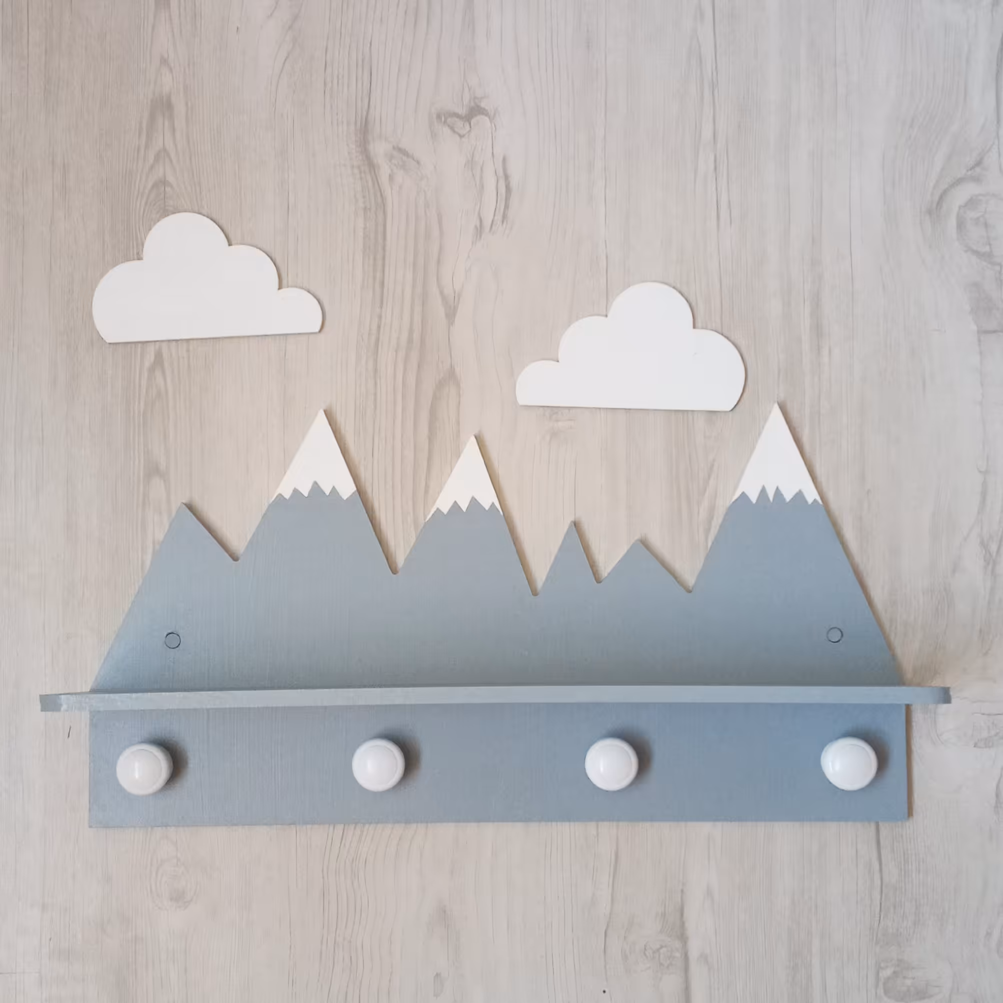 شلف دیواری طرح کوه