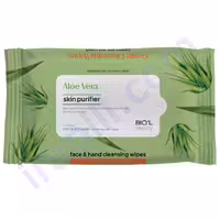 دستمال مرطوب ضد باکتری دست و صورت آلوئه ورا بیول 10 عددی