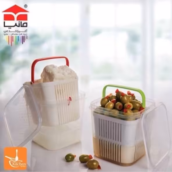 ظرف نگهدارنده ترشیجات مانیا متوسط | amazonchi