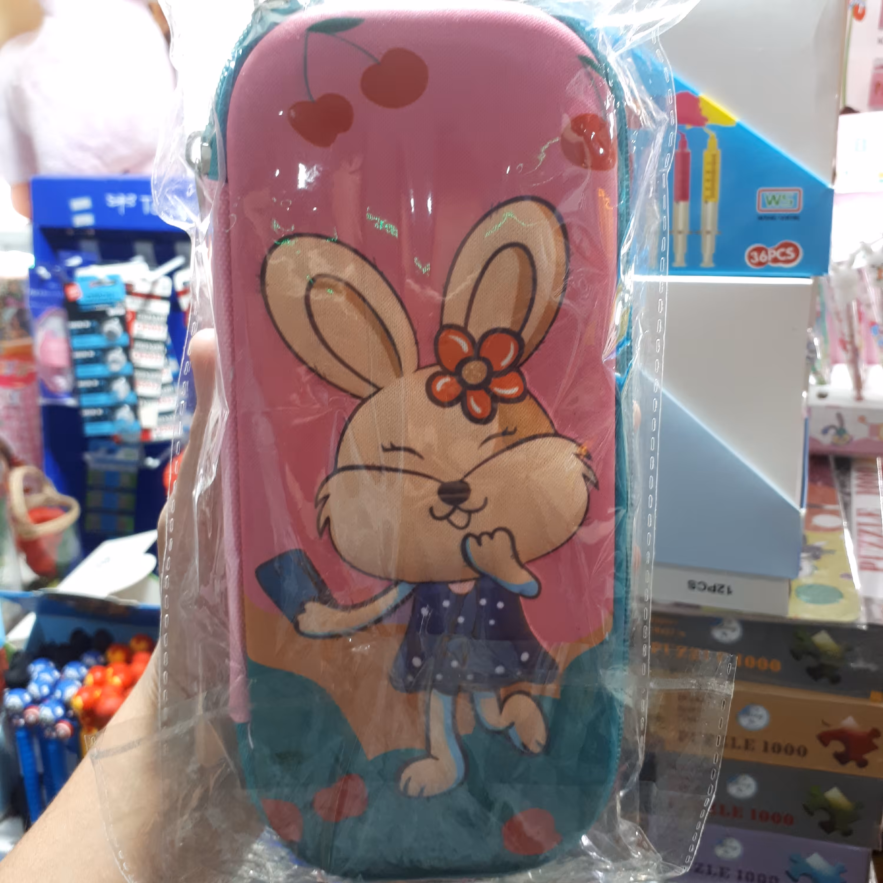 جامدادی خرگوشی طرح برجسته ،کیفیت عالی 