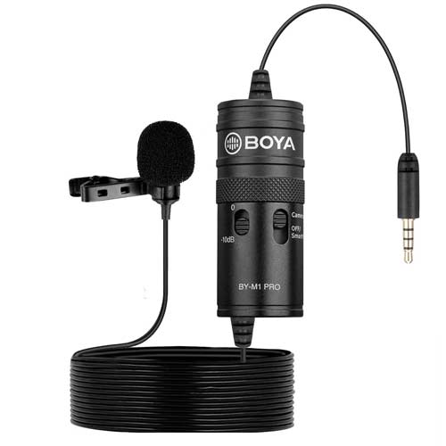 میکروفون یقه ای بویا مدل Boya BY-M1 Pro