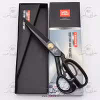 قیچی تیغه مشکی نوک تیز YDL اعلا سایز 10