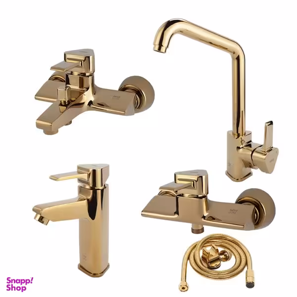 ست شیرآلات کسری مدل مهتاب مجموعه 5 عددی