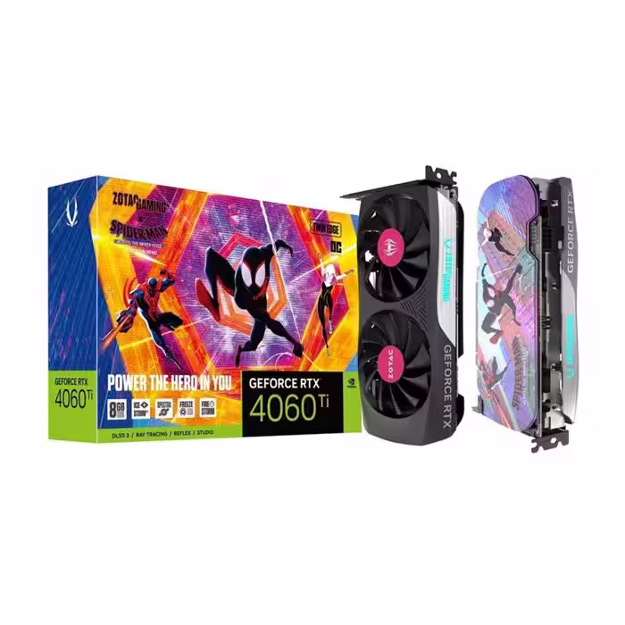 کارت گرافیک زوتاک  RTX 4060 Ti Twin Edge OC 8GB - Spider Man Bundle