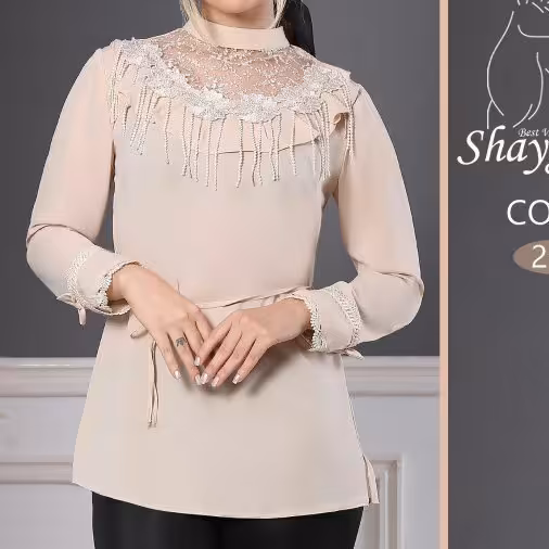 شومیز زنانه جلو کارشده
پارچه فلور درجه یک کره
رنگ بندی کامل