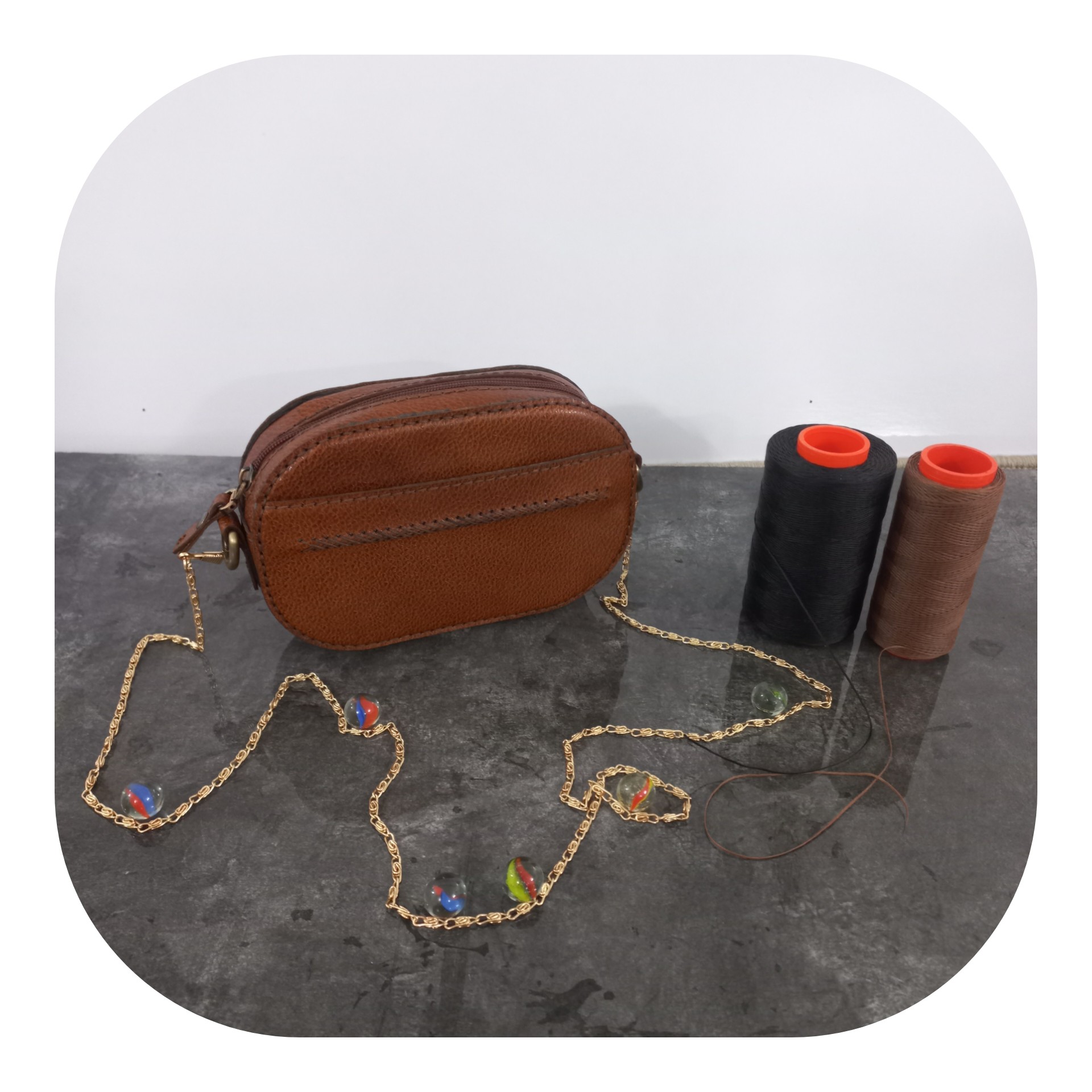 کیف دوشی چرم