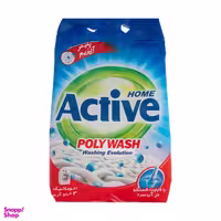 پودر کیسه‌ای لباسشویی اکتیو (Active) مدل پلی واش حجم 2 کیلویی