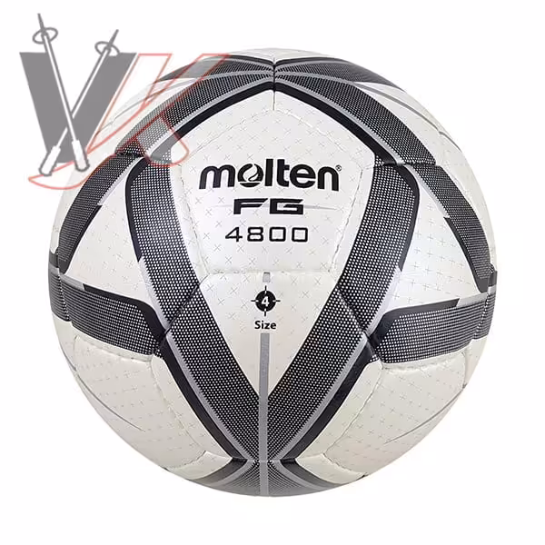 توپ فوتسال دوختی مولتن مدلMolten FG 4800 خاکستری کد 1902007