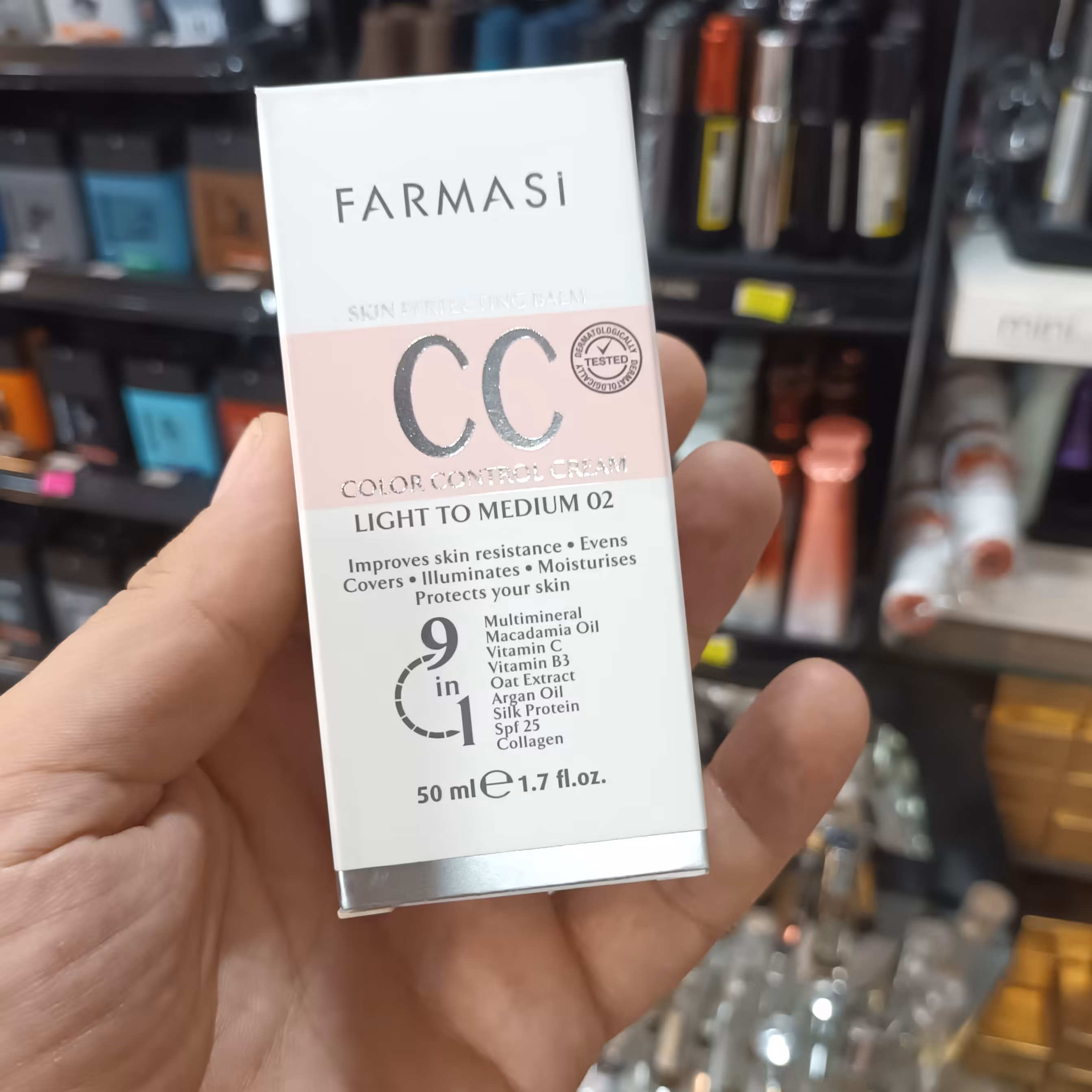 کرم پودر CC فارماسی شماره 02 حجم 50 میلی لیتر

