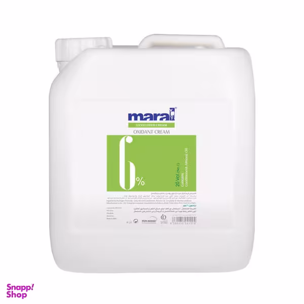 اکسیدان مارال (Maral) مدل Cream شش درصد حجم 3750 میلی لیتر