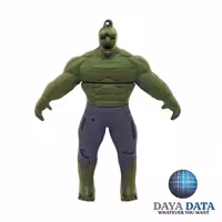 فلش مموری فانتزی دایا دیتا هالک مدلPC1058-9 ظرفیت32GB-USB3 رنگ سبزتیره