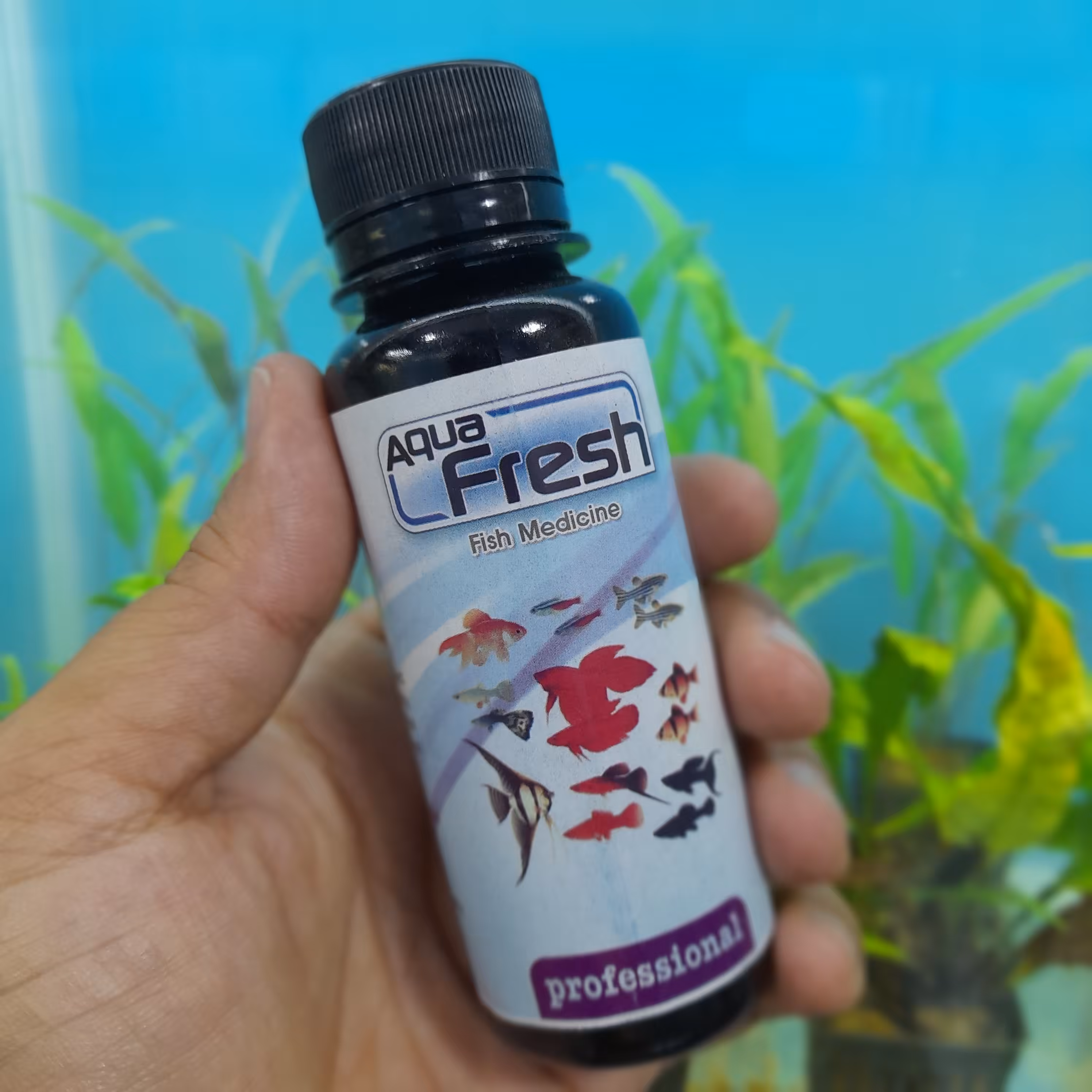 محلول مولتی ویتامین ماهیان آکوا فرش 100 میلی