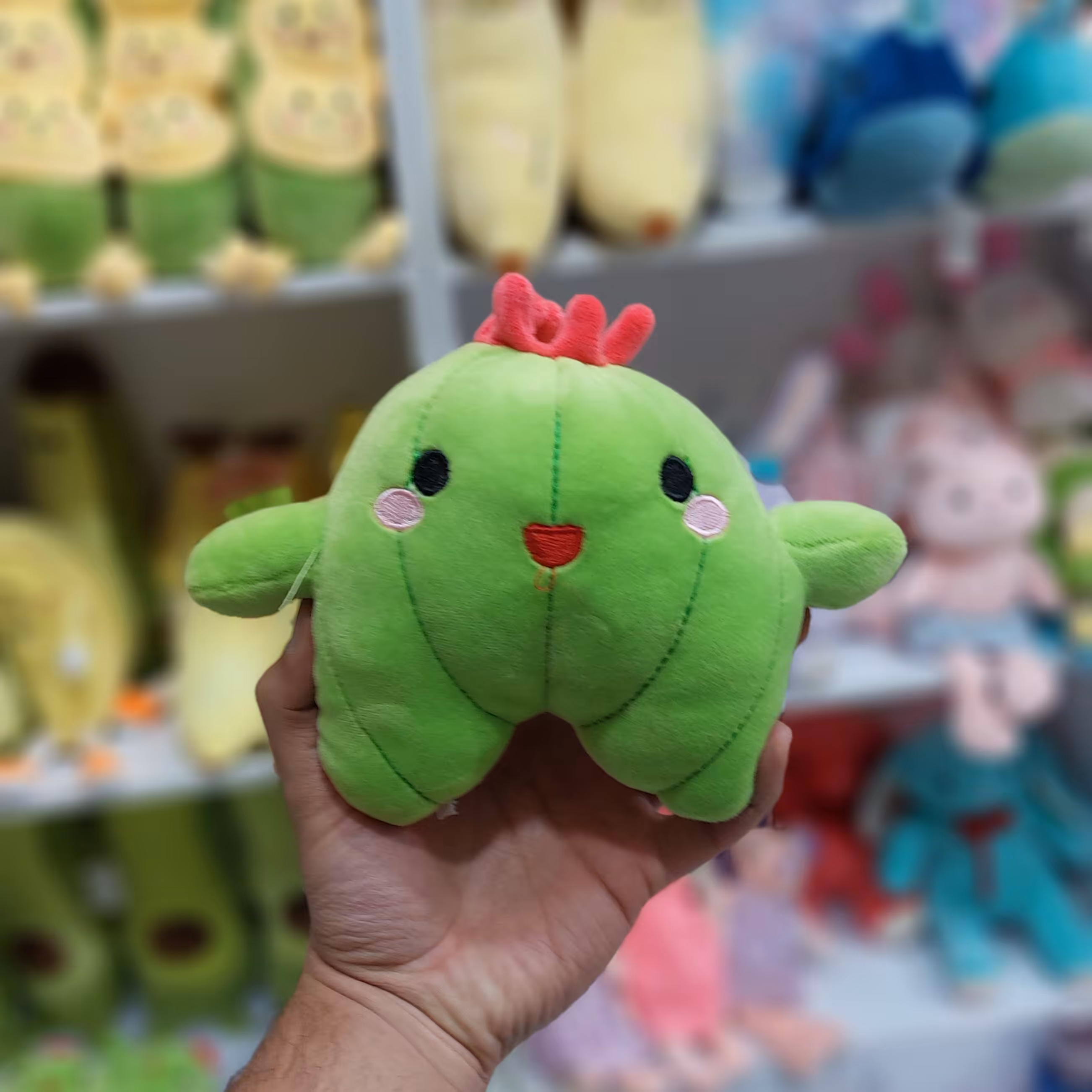 عروسک کاکتوس وارداتی پارچه نانو فروشگاه اختاپوس