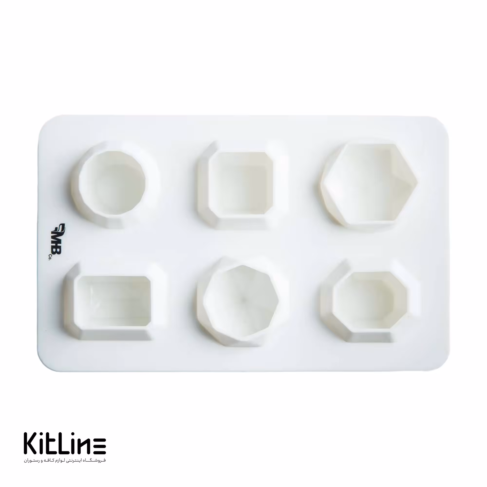 قالب یخ سه بعدی سیلیکونی ام بی