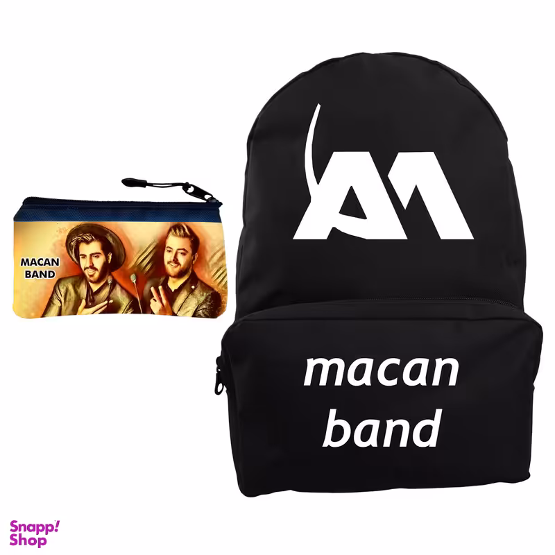 کوله پشتی مدل ماکان بند کد 100 به همراه جامدادی