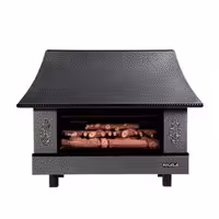 بخاری گازی شومینه ای نیک کالا 26000 مدل سیمین MC26