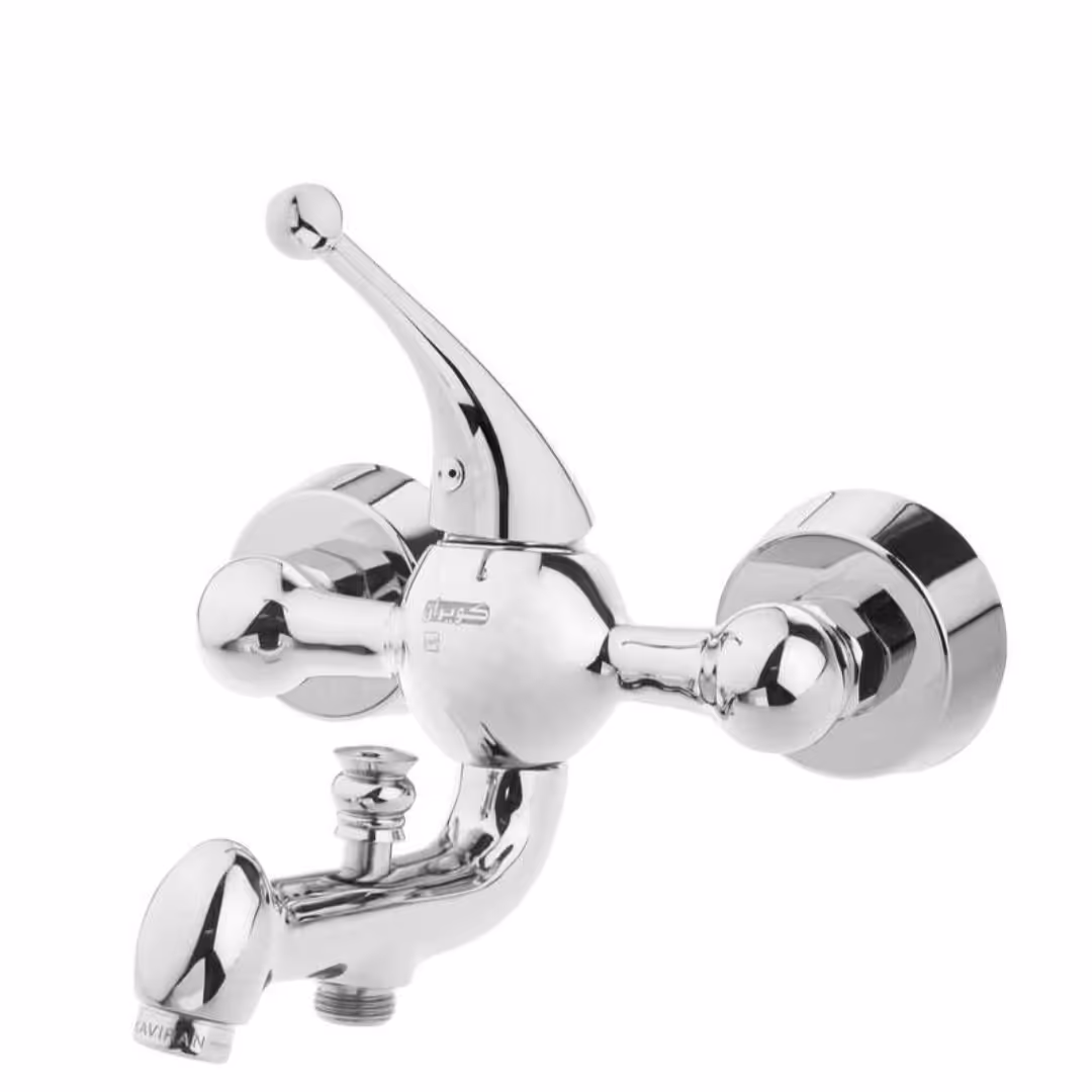 شیرآلات کویران آذر-شیر حمام مدل پاریس-کروم