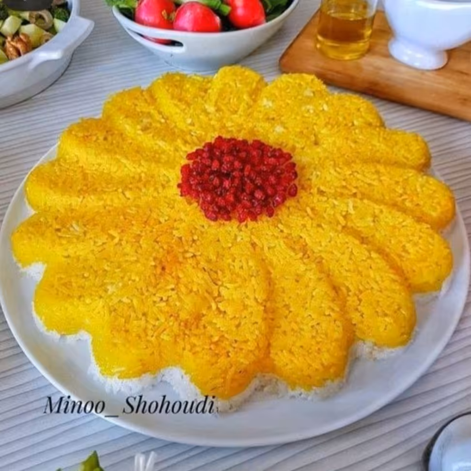 قالب ژله گل آفتابگردان 