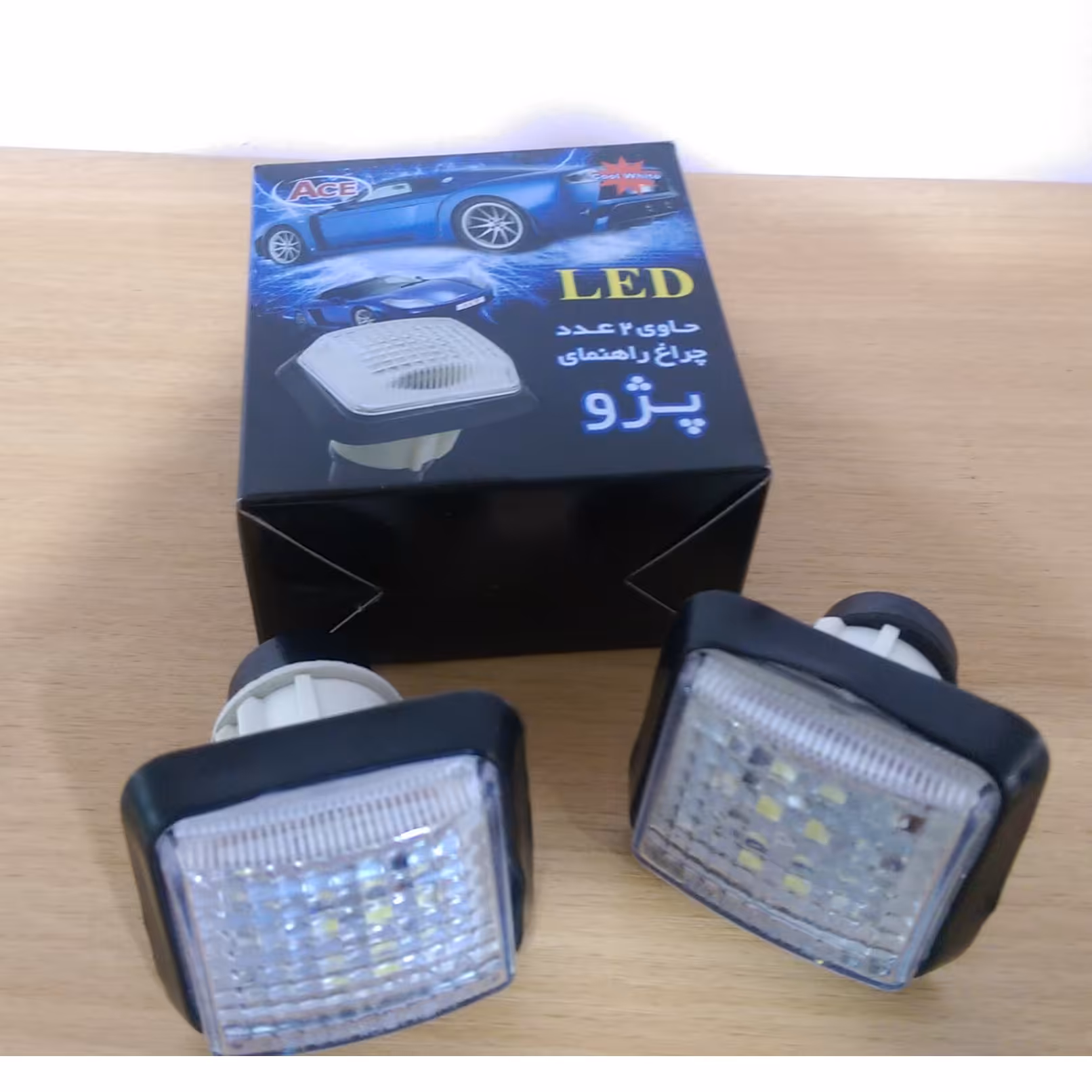 چراغ راهنما گلگیر SMD پژو 405 و پارس (یک جفت)