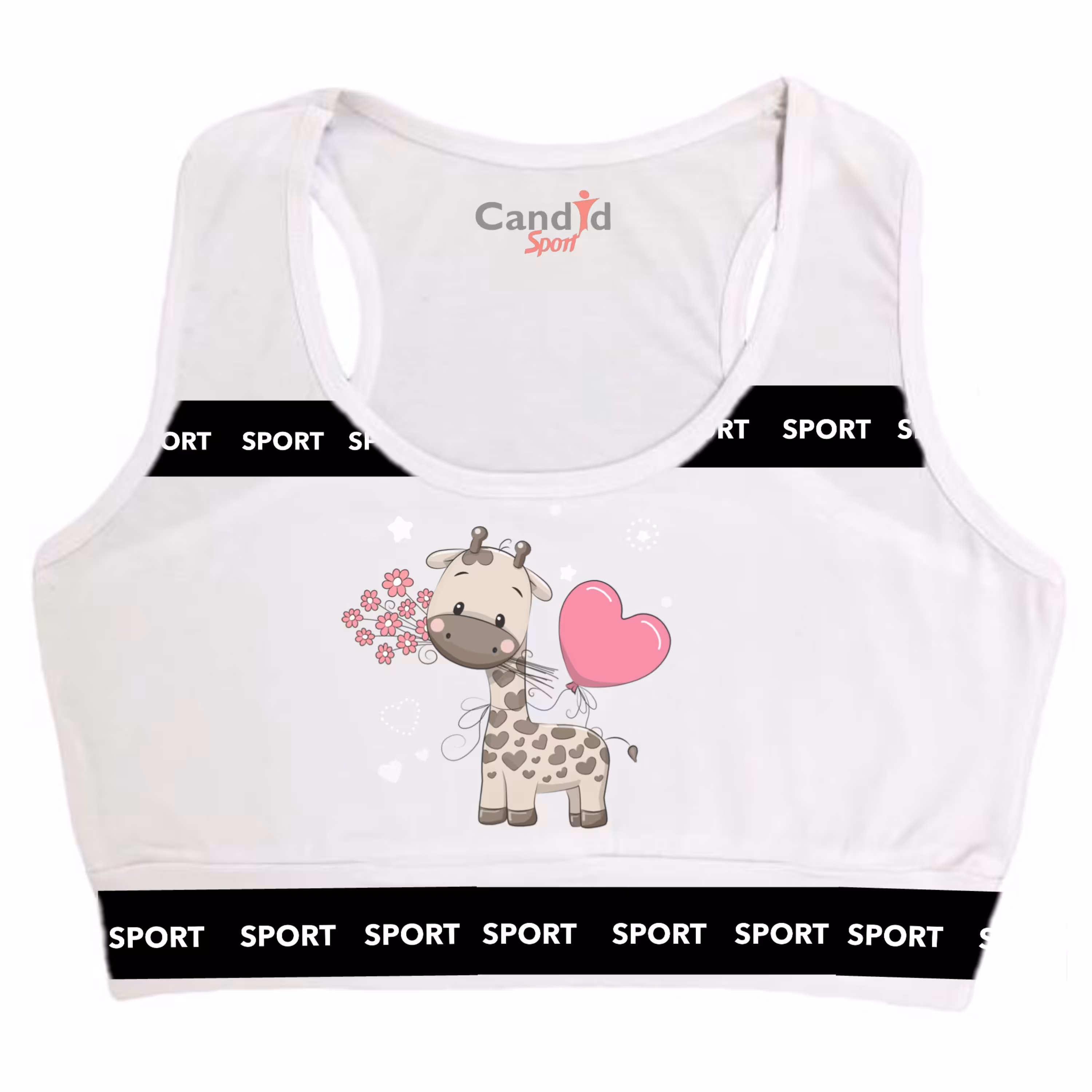 تاپ نیم تنه سفید زنانه کد 60