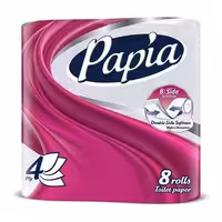 دستمال توالت پاپیا 8 رول