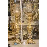 شمعدان برنزی سلطنتی طرح پاپیون