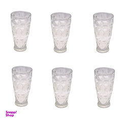 لیوان طرح آنجلیکا مدل E001 بسته 6 عددی