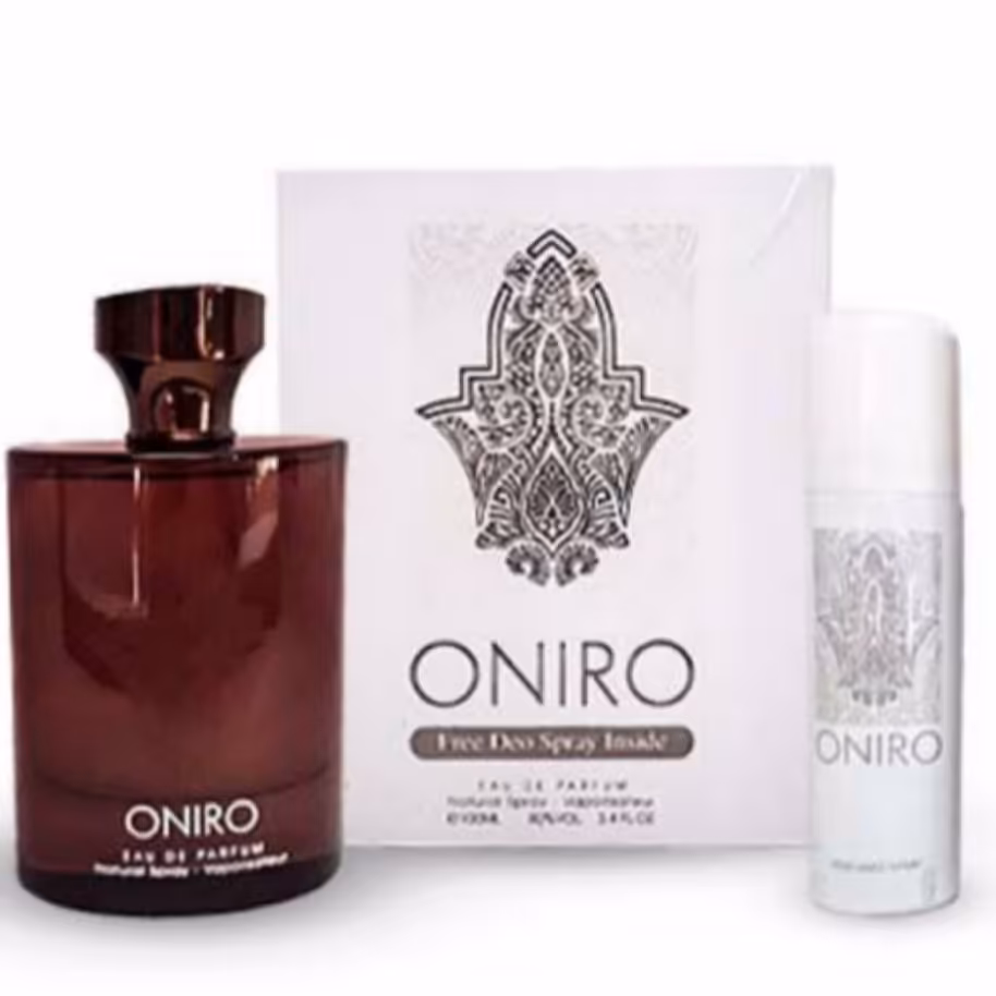 ادکلن اماراتی درجه یک مردانه اونیرو اسپری دار