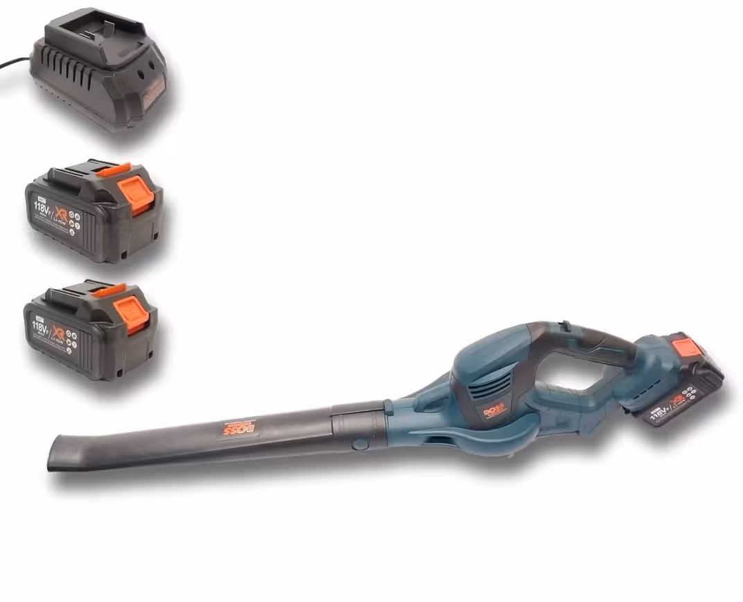 بلوور و خزان روب (برگ جمع کن) شارژی براش لس باس مدل Lblc