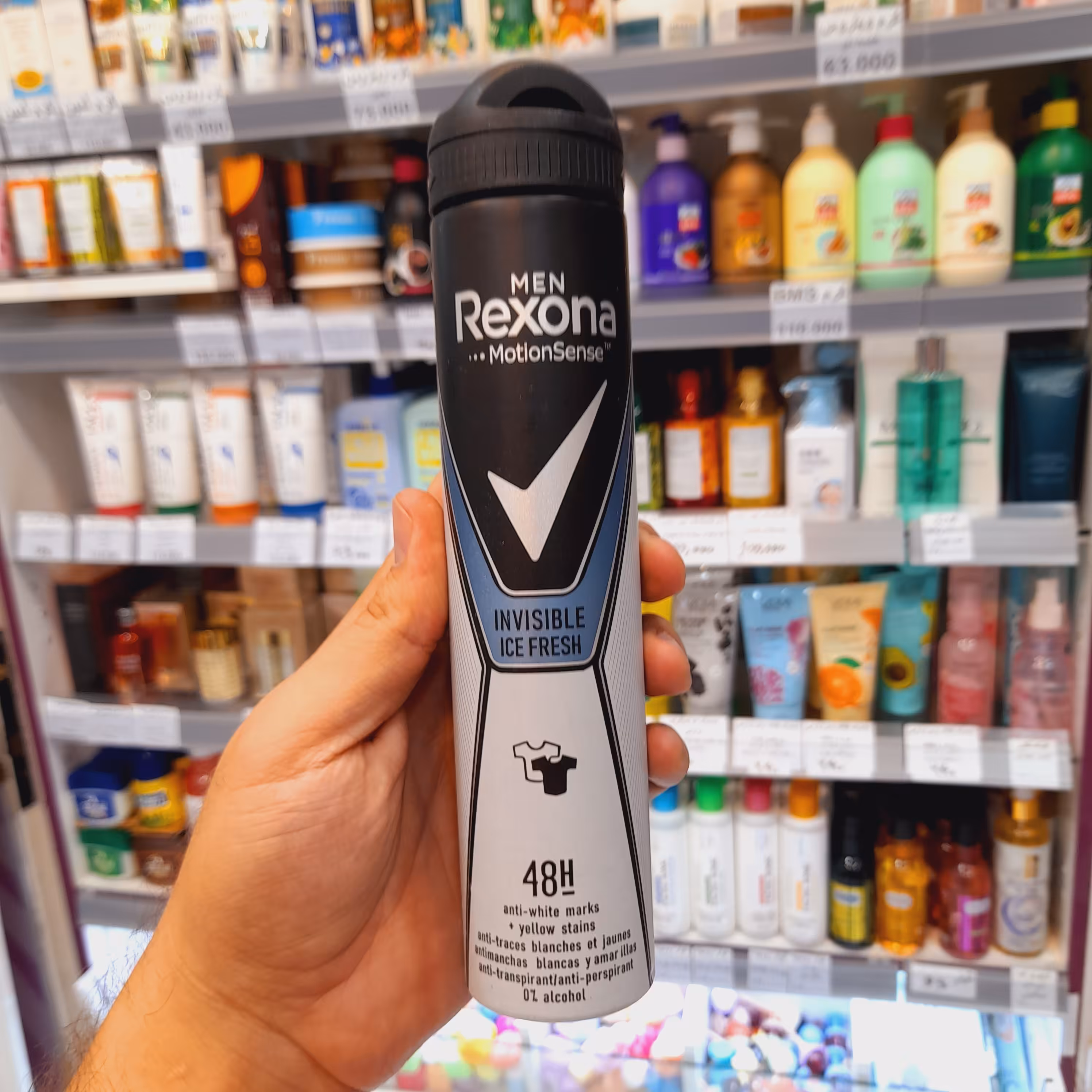 اسپری رکسونا اینویزیبل آیس فرش مردانه 200 میل