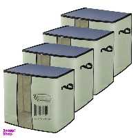 ساک لباس لیلیوم مدل Barcode بسته 4 عددی