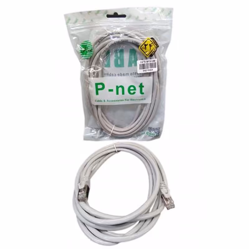 کابل شبکه 3 متری  Cat 6 پی نت P-net