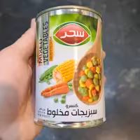کنسرو سبزیجات مخلوط سحر
